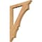 Ekena Millwork Balboa Traditional Smooth Bracket, Western Red Cedar, 3 1/2"W x 34"D x 46"H BKT04X34X46BOA01SWR - alternate 1
